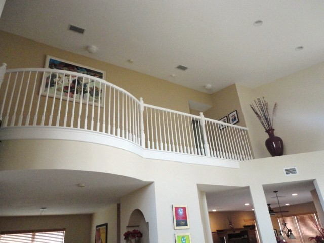 upper level the magnificent floorplan creates an open feel throughout the home.
