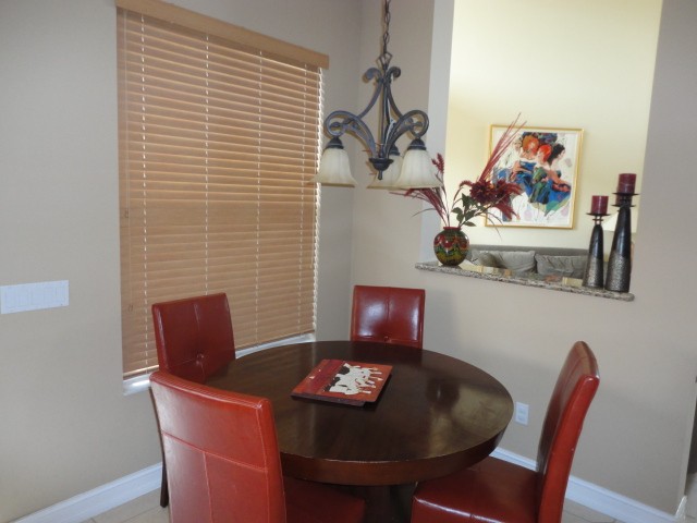 breakfast area